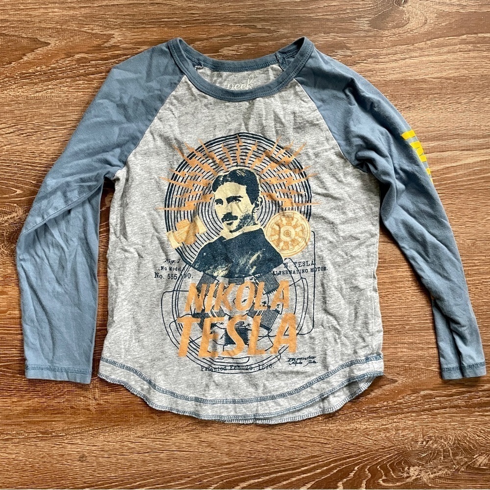 Peek Nicola Tesla Long Sleeve Raglan Small 6/7